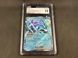 SUICUNE EX 10/034 POKEMON TRADING CARD GAME CLASSIC CGC 10 - Image 1