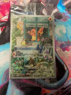 Charmander 044 Sv: Scarlet & Violet Promo Cards Holo Sealed - Image 1