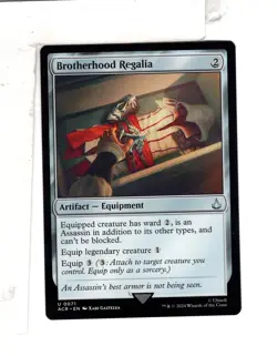 MTG SkeenAB Brotherhood Regalia from ACR. NM. - Image 1
