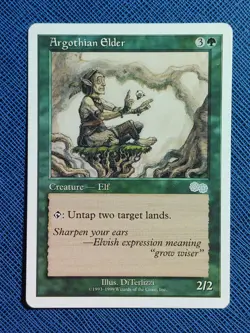 MTG 1x Argothian Elder (see pics) Battle Royale Box Set Magic Elf - Image 1