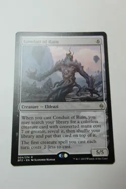 MTG Conduit of Ruin x1- -Battle for Zendikar-Lightly Played - Image 1