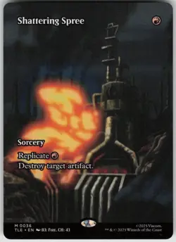 MTG Shattering Spree Borderless Normal NM Avatar: The Last Airbender Magic 36 - Image 1