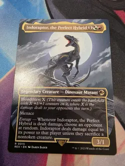 Indoraptor, the Perfect Hybrid (Borderless) Universes Beyond: Jurassic... - Image 1