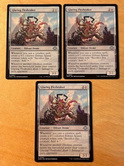 Magic the Gathering MTG 1x Glaring Fleshraker Modern Horizons 3 NM - Image 1