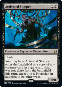 1 x Activated Sleeper - Commander: Dominaria United - Light Play - MTG - Image 1