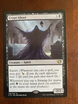 1x MTG Crypt Ghast Commander 2014 (NM) - Image 1