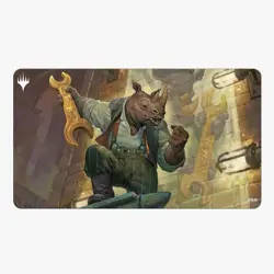 Ultra Pro Magic Playmat - Streets of New Capenna - Workshop Warchief NIB - Image 1