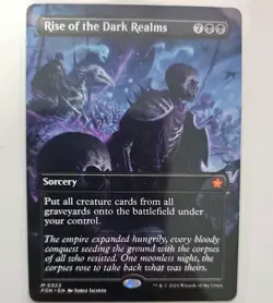Rise of the Dark Realms (Borderless) Foundations Regular NM Mythic 0323 - Image 1
