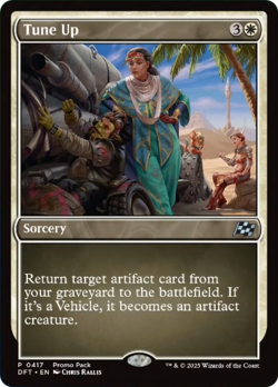 Tune Up (Promo Pack) [Aetherdrift Promos] Foil Near Mint - Image 1