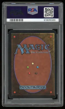 1993 MTG Magic the Gathering Card Alpha Mountain Version 1 PSA 9 TCG - Image 2