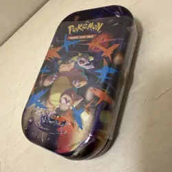 Pokemon TCG Mega Evolution Mini Tin Mega Kangaskhan Sealed New - Image 2