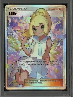 2018 Pokemon Sun & Moon FA/ Lillie Ultra Prism #151 MINT PSA 9 - Image 2
