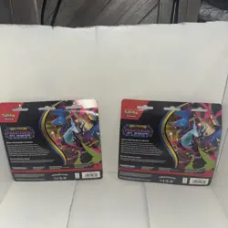 Pokemon Phantasmal Flames ME02 -Set of 2- Sneasel/Weavile 3-Pack Blister - Image 2