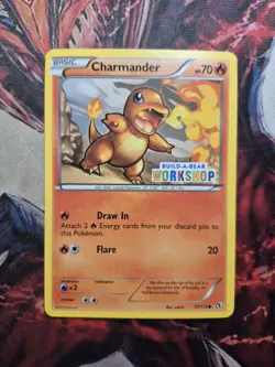Charmander Promo Build A Bear Workshop 17/113 Pokemon Card LP - Image 1