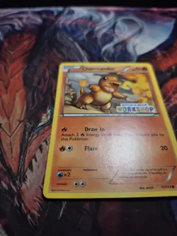 Charmander Promo Build A Bear Workshop 17/113 Pokemon Card LP - Image 2