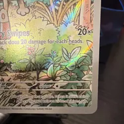 Pokemon TCG Meowth 106/094 Me02: Phantasmal Flames Holo Illustration Rare - Image 4