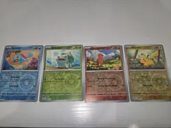 Pokemon Costco 151 Cosmos Holos pikachu, bulbasaur, charmander,squirtle - Image 1