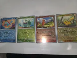 Pokemon Costco 151 Cosmos Holos pikachu, bulbasaur, charmander,squirtle - Image 2