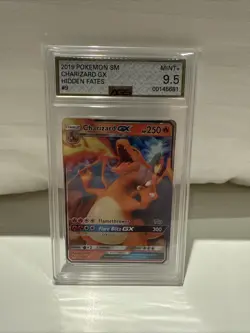 Pokemon TCG Charizard GX Hidden Fates Holo Full Art Ultra Rare - Image 1