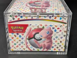 Pokemon 151 SV3.5 Booster Bundle Display Factory Sealed Case W/Acrylic Case - Image 5