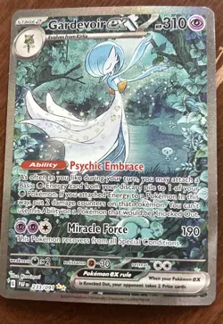 Pokemon TCG Gardevoir EX Special Illustration Paldean Fates Card 233/091 - Image 1