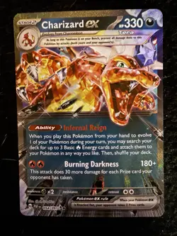2024 Pokemon PAF EN Charizard ex 054 - Image 1