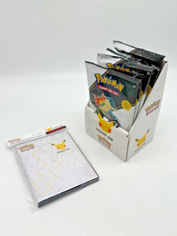 Pokemon TCG 25th Anniversary First Partner Packs Complete Set + Binder + Display - Image 3