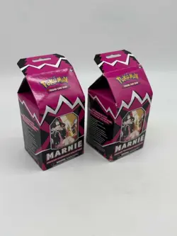 Lot of (2) Pokemon TCG Marnie Tournament Premium Collection Box Factory Sealed - Image 1