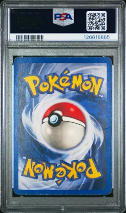 POKEMON 2000 ROCKET'S MOLTRES HOLO GYM HEROES #12 PSA 1 - Image 2