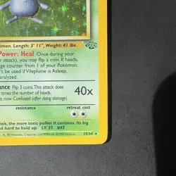 Pokemon Vintage Holo Vileplume 15/64 Jungle WotC 1999 - Image 4
