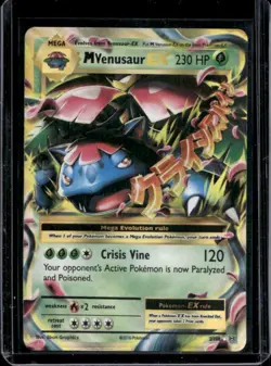 2016 Pokemon XY Evolutions Mega Venusaur EX Holo #2/108 - Image 1