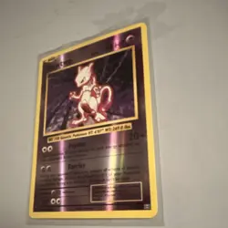 Pokemon Mewtwo Basic Holo Psychic 130 HP 51/108 XY Evolutions 2016 - Image 4