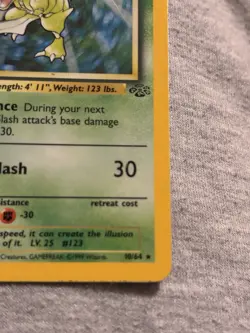Pokemon Scyther Holo Rare Card 10/64 Jungle Set - Image 4