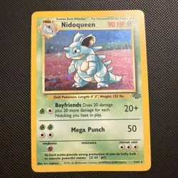 Nidoqueen 7/64 Holo Rare Pokemon 1999 Jungle - MP - Image 1