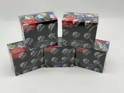 Lot of (5) Pokemon Mega Evolution Phantasmal Flames Booster Boxes Sealed - Image 1