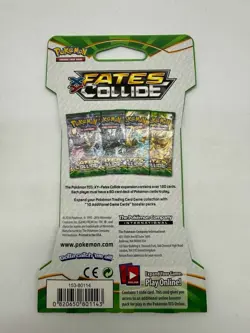 Pokemon TCG XY Fates Collide Sleeved Booster Pack Sealed - Image 2