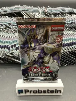 Lot of (260) Yu-Gi-Oh! Alliance Insight 1st Edition Booster Packs Sealed - Image 2