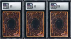 Lot of (3) Yu-Gi-Oh! MP24 Prismatic SR 1st Edition Red-Eyes Black Dragon CGC 9 - Image 2
