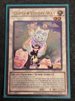 LP Yugioh OTS Tournament Pack 29 OP29-EN002 Cupsy Yummy Way Ultimate Rare - Image 1