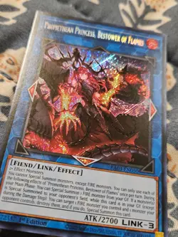 Promethean Princess, Bestower of Flames (Secret Rare) RA03-EN050 - Yugioh - Image 2