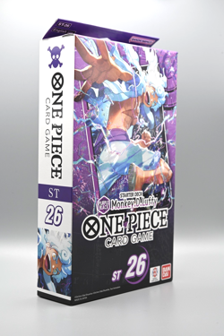 Brand New Sealed One Piece TCG: Purple/Black Monkey D. Luffy Deck ST-26 English - Image 1