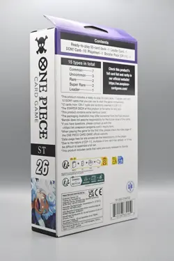 Brand New Sealed One Piece TCG: Purple/Black Monkey D. Luffy Deck ST-26 English - Image 5