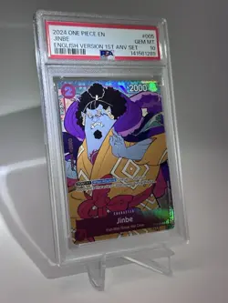 2024 ONE PIECE ENGLISH VERSION 1ST ANNIVERSARY SET #005 JINBE PSA 10 - Image 2