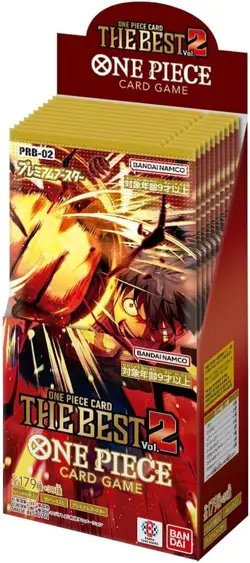 ONE PIECE Card Game Premium The Best vol.2 PRB-02 1 case(20 Box) Japanese - Image 2