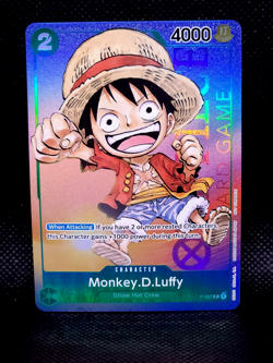 Monkey.D.Luffy (Gen Con 2023) P-037 One Piece Promotion Cards Foil - Image 1
