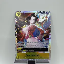 English One Piece CCG Boa Hancock SR OP14-112 The Azure Sea's Seven In-Hand - Image 1
