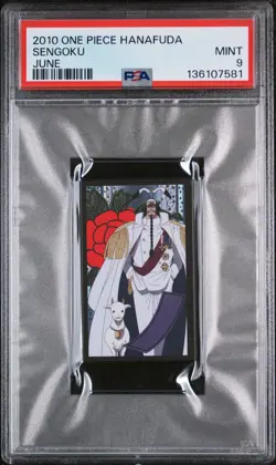 2010 ONE PIECE HANAFUDA JUNE SENGOKU PSA 9 - Image 1