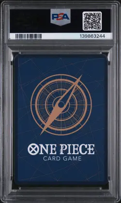 2023 ONE PIECE OP05-AWAKENING OF THE NEW ERA SPECIAL ALTERNATE ART UTA PSA 10 - Image 2