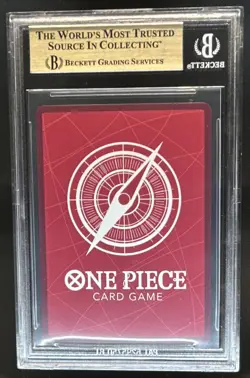2022 One Piece Paramount War Smoker Leader #OP02-093 BGS 10 - Image 2