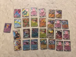 Pokemon TCG Journey Together Card Lot Double Illustration Rares Ex Mimikyu Jtg - Image 1
